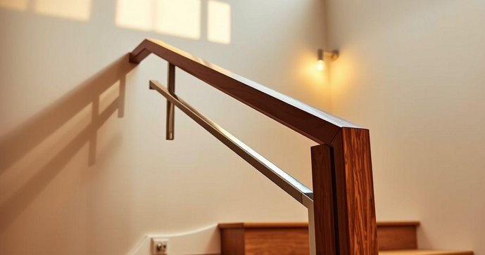 Corrimão de Parede para Escada: Segurança e Estilo em Seu Lar