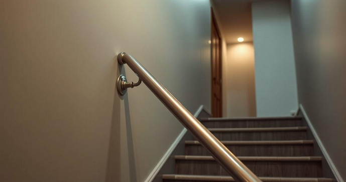 Corrimão de parede para escada é essencial para segurança e estilo; descubra como escolher o ideal