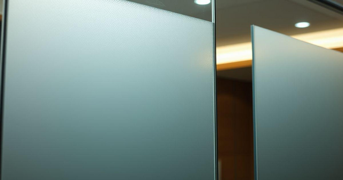 Espelho jateado transforma ambientes com estilo e privacidade